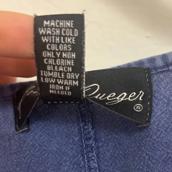 Gretty Zueger Embroidered Wrap Dress - Picture 5 of 14